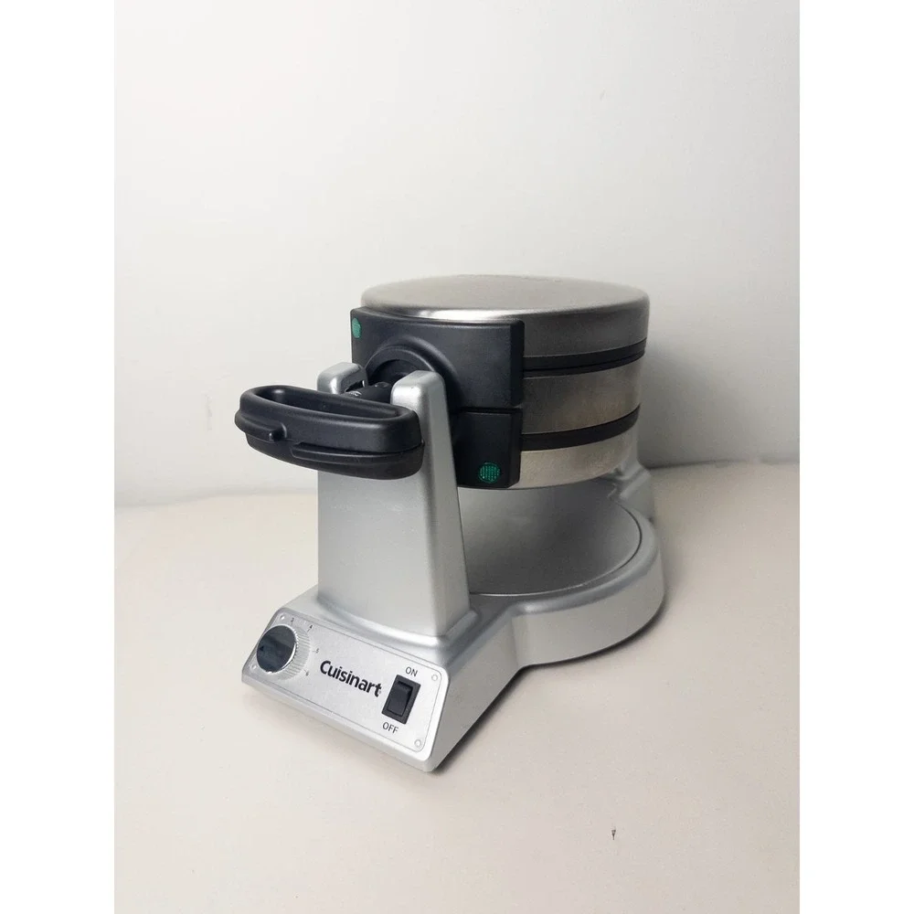 Cuisinart Double Belgian Waffle Maker WAF-F20 Stainless Steel Nonstick 1400W